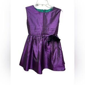 American Girl shiny Purple Formal Dress